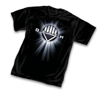  Officially Licensed DC Comics Death Black Lantern T-Shirt