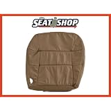 00 01 02 Lincoln Navigator Med Parchment Leather Seat Cover RH bottom by The Seat Shop