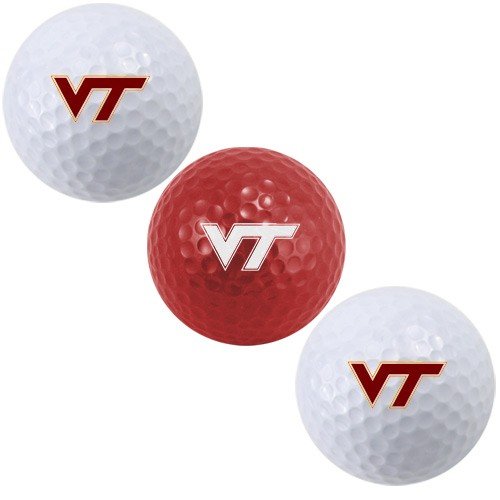 Virginia Tech Hokies 3-pack Golf Balls