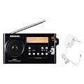Sangean PR-D7 tragbares Radio, schwarz