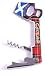 Souvenir novelty bottle opener tartan design