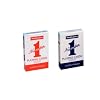 2 New Decks of Waddington No1 Classic Playing cards Red & Blue