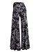 MBJ WB1060 Womens Chic Tie Dye Palazzo Pants XXXL BLACK