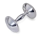 Lunt Sterling Silver Junior Dumbbell Rattle
