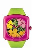 Andy Warhol Midsize Pop Art Flower Watch #ANDY018