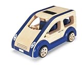 Toys : Pintoy Wooden Family Car