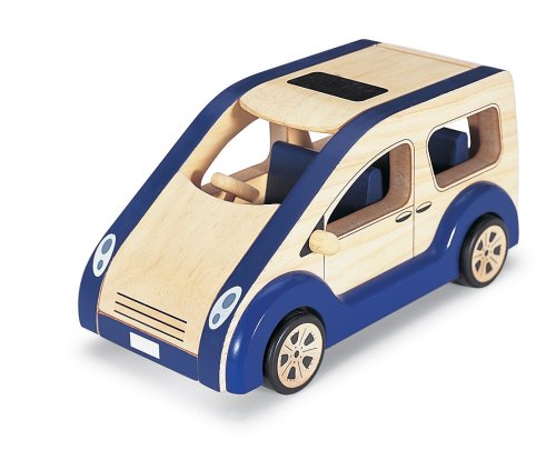 Childrens Toyshop  Toys : Pintoy Wooden Family Car