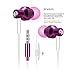 Earphones, Noot NOOTBUDS ND-T33-Pink Premium Earbuds [Noise Isolating] with Mic Stereo headphone | Earphone - Made for iPhone | iPod | iPad | Android Smartphone | MP3 Players - 24 Month Warranty
