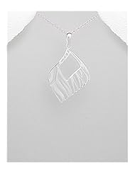 Pendant Necklace In 92.5 Sterling Silver