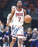 Kenny Anderson Autographed New Jersey Nets 8x10 Photo