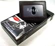 Rolfs Genuine Leather Mens Trifold Wallet- Dark Brown