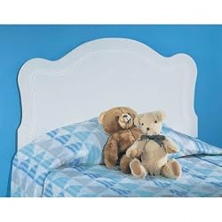 Reflections Pearl White Twin Panel Headboard