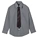 Boys' Cherokee® Shirt And Tie Set - Pewter