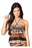 Myan Gold: Ring Babydoll Tankini Top