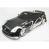 Nikko 1 10 scale 103521BC Nissan 350Z, Street Mayhem Tuner, Black 49 MHz by Nikko America