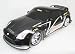 Nikko 1/10 scale 103521BC Nissan 350Z, Street Mayhem Tuner, Black 49 MHz