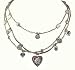 Necklace - N244 - Charma "Karma" - 3 Strands ~ Hearts