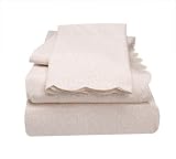 Natori Snow Leopard 400-Thread-Count Flat Sheet