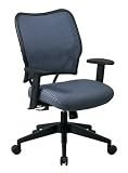 Office Star VERA Deluxe Chair, Blue Mist