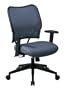 Office Star VERA Deluxe Chair, Blue Mist