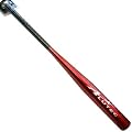 Baseballschl�ger ALUTEC 82 rot, Aluminium Schl�ger