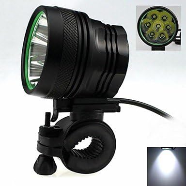 3-Mode 7xCree XM-L2 T6 White Light Cycling Bicycle Headlamp (3800lm, 6 x 18650)