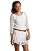 Jolt Juniors Short Sleeve Knit Dress with Belt, Ivory, Medium Jolt Juniors Short Sleeve Knit Dress with Belt, Ivory, Medium