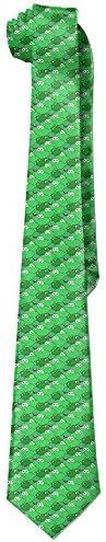 ZFFNO Men's Novel Frog Animals Necktie Tie