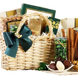 Sweet Charms Gourmet Food & Snacks Gift Basket - SMALL