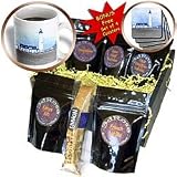 Sandy Mertens Wisconsin - Wind Point Lighthouse, Racine,WI (Vintage) - Coffee Gift Baskets - Coffee Gift Basket