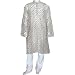 Woven Kurta Pajama Silk and Cotton Blend Long Expert Hand Stitch Size 2X-Large Chest :50 inches (pgkp009b)