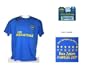 CLUB ATLETICO BOCA JUNIORS - Collectible & Commemorative cotton T-shirt "CAMPEON COPA LIBERTADORES" Official and licensed. Royal blue. Sizes: S - M - L - XL