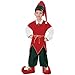 Children039;s Velvet Elf Suit Costume - Medium