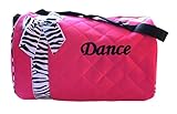 Dance bag - Quilted Zebra Duffle