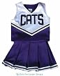 Kansas State Wildcats Child Cheerdreamer Cheerleader Outfit/Uniform - NCAA College