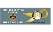 Marine Corps Iraqi Freedom Bumper Sticker(Yellow Ribbon inset)