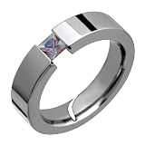 Deonte Alexandrite Titanium Ring