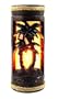 PALM TREE AMBIENT BAMBOO LIGHT - 9" - TROPICAL DECOR