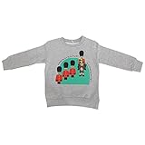 ベビー・赤ちゃん・キッズ・子供用 フリース裏地 スウェットトップス トレーナー スウェットシャツ (4-5歳) (グランド・オールド・デューク)