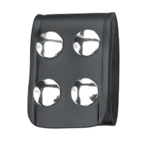 Gould & Goodrich B129 Quad Snap Belt Keeper Place On Belt Up To 2-1/4-Inch (Black)
