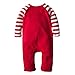 Big Elephant Baby Boys 1 Piece Christmas Cute Long Sleeve Romper Jumpsuit H20 3-6 Months Red