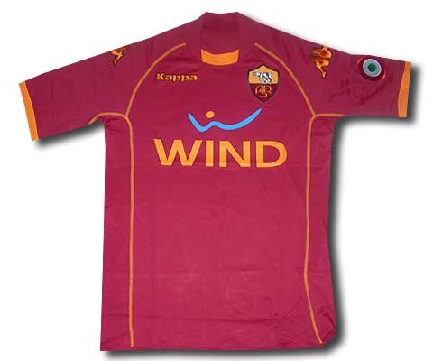 AS Roma 08/09 Home Soccer Jersey