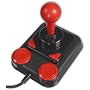 Speed-Link SL-6603-SBK Competition Pro Digitaler Joystick (4 digitale Tasten mit Mikroschaltern, zwei digitale Achsen inkl. 185 Amigaklassiker, USB-Anschlu�)