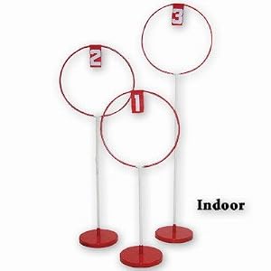 Set of 9 Hole Indoor Disc Golf Set - Lawn Games by 