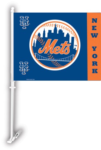 NEOPlex Two-sided Car Flag - New York Mets