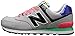 New Balance Women's WL574 Pop Tropical Collection Running Sneaker