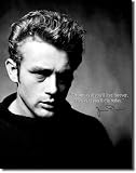 James Dean - Live Forever Metal Tin Sign