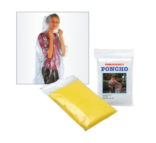 Regenponcho Schietwetter gelb