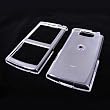 Samsung Epix SGH-i907 AT&T Transparent Snap On Protector Hard Case Solid Clear Cover