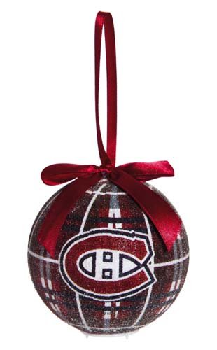 100mm LED Ball Ornament, Montreal Canadiens